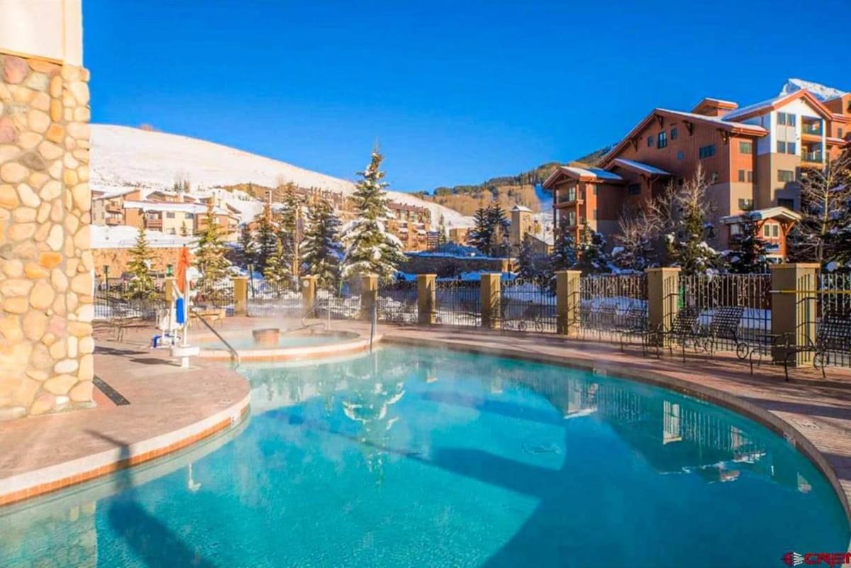 1Bd Suite 504 Perfect Location With Pool And Hot Tub Crested Butte Dış mekan fotoğraf
